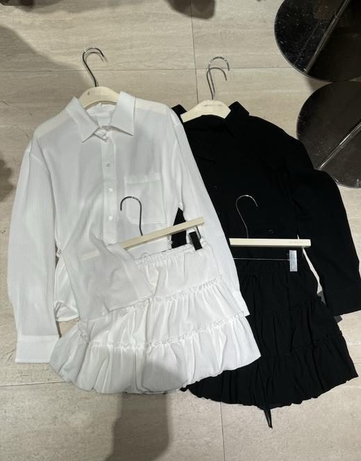 【门店同款】ENJOY秋季花苞裙衬衫套装 159225594 商品图0