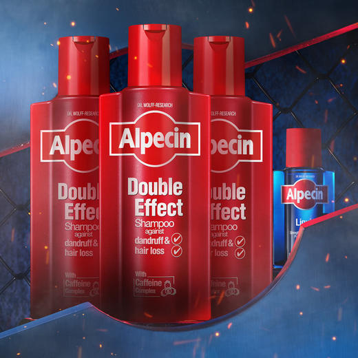 MM 山姆 欧倍青（Alpecin）德国进口 双效去屑防脱洗发水套装 375ml*3+75ml*1 商品图2