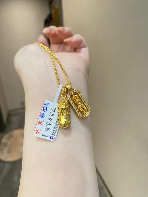 金刚忤貔貅项链沙金镀金不易掉色 商品图8
