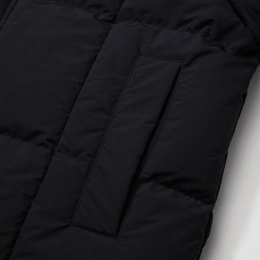 棉仓357815014-宽松版50D无胆防绒立领超长款木拉羽绒服 商品图5