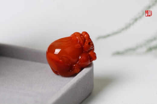 南红貔貅吊坠【招财纳福】 配精美挂绳 商品图4