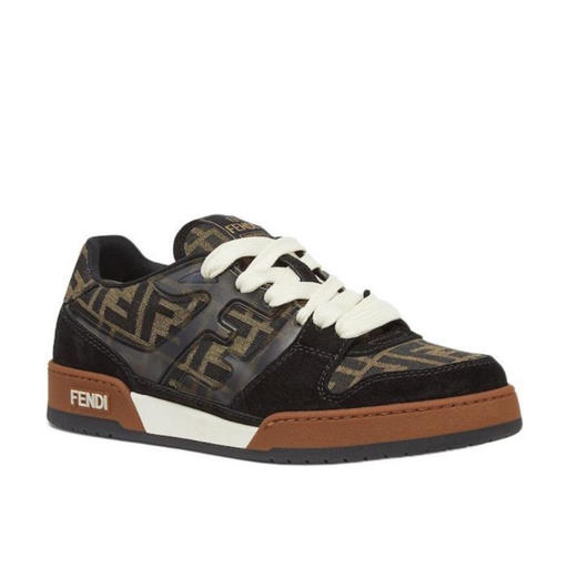 FENDI芬迪 Match 小牛皮 圆头系带 低帮 板鞋（HC） 商品图6