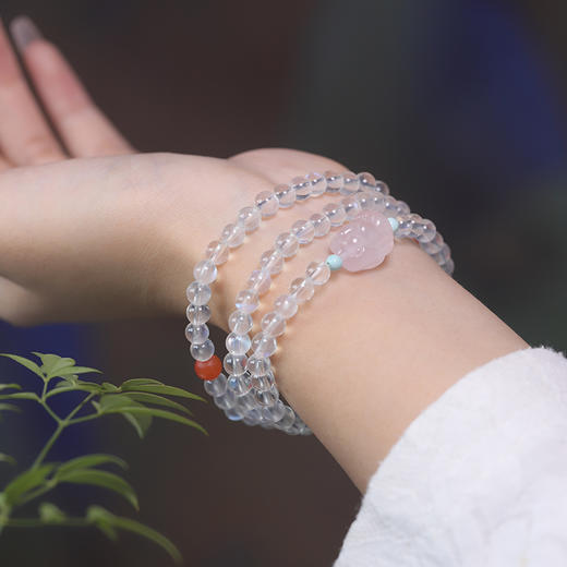 【宫里手串】白月光多圈手串5mm MY 商品图1