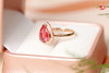 【奕璇】18K金镶红碧玺戒指 商品缩略图1