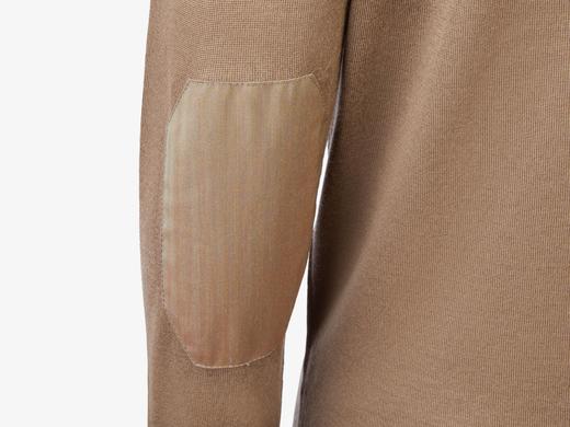 Sease - Polo Neck F18 - Nut Brown - 男装 - 针织衫 - 深棕色 商品图2