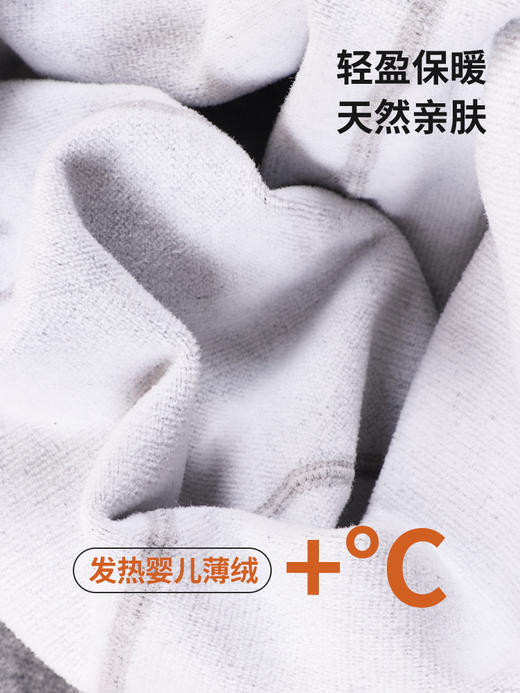 足装秀婴儿棉连裤袜女秋冬外穿高腰保暖显瘦提臀加绒打底裤黑色 商品图3