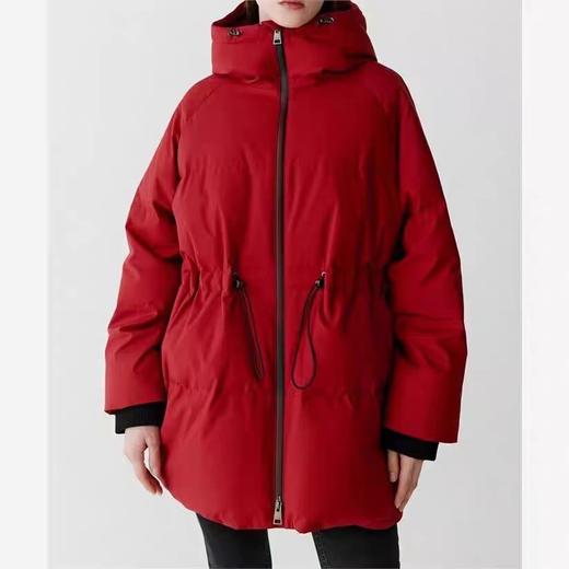 S·Y·C【小禾开门红】丝毛系列！90白鹅绒收腰保暖外套女 商品图2