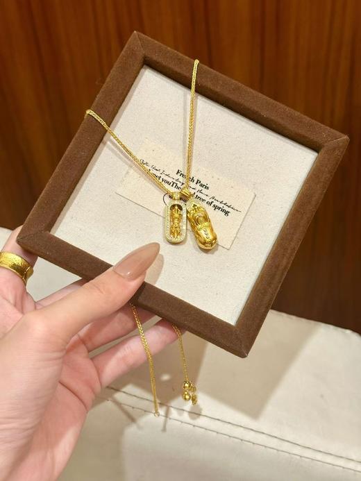 金刚忤貔貅项链沙金镀金不易掉色 商品图6