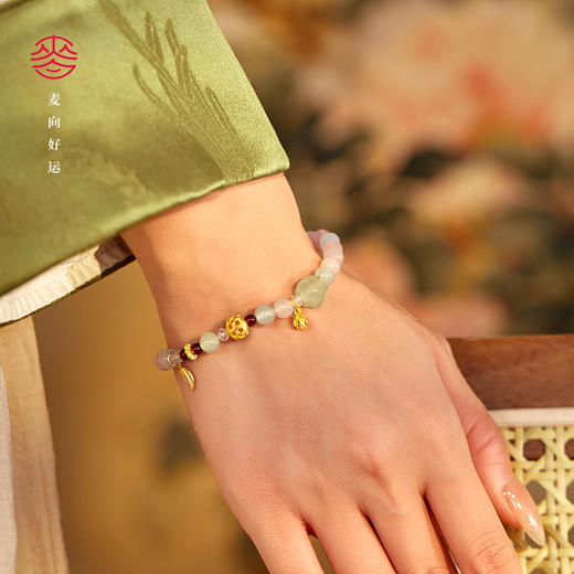 麦玲玲x灵机生活馆【涟漪】手链 万事如意， 商品图2