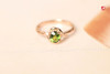 【诗语】18K金镶绿碧玺戒指 商品缩略图2