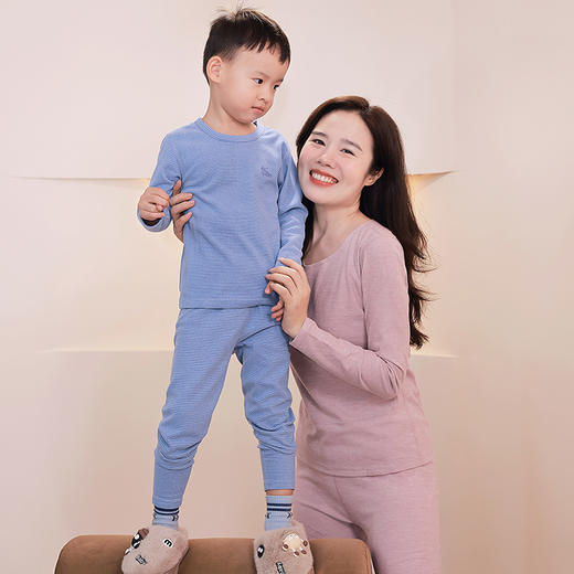 【每满2套减10元】A类抗菌儿童保暖内衣套装蚕丝羊毛！超软！超暖！ 商品图2