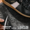 马登黑丝绸板鞋男秋冬复古国潮风休闲运动鞋小众设计感黑色德训鞋 商品缩略图1
