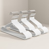 「9.9到手10支！数色可选」浸塑加粗衣架新款特粗衣架成人衣架浸塑防滑无痕衣撑子晾儿童收纳整理衣架 商品缩略图3