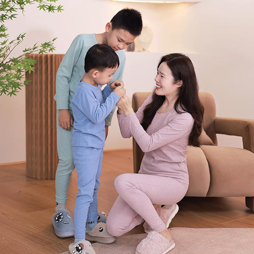 【每满2套减10元】A类抗菌儿童保暖内衣套装蚕丝羊毛！超软！超暖！ 商品图5