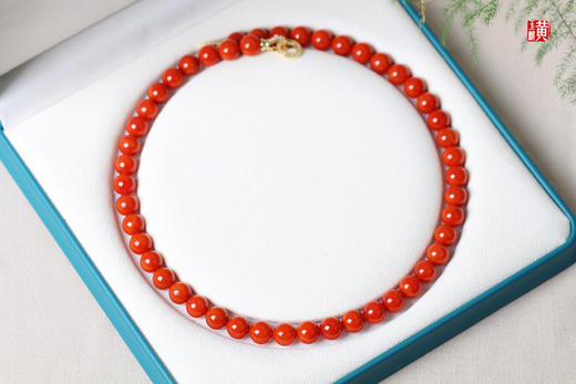 【静好】南红项链  珠径：9.5mm 商品图0