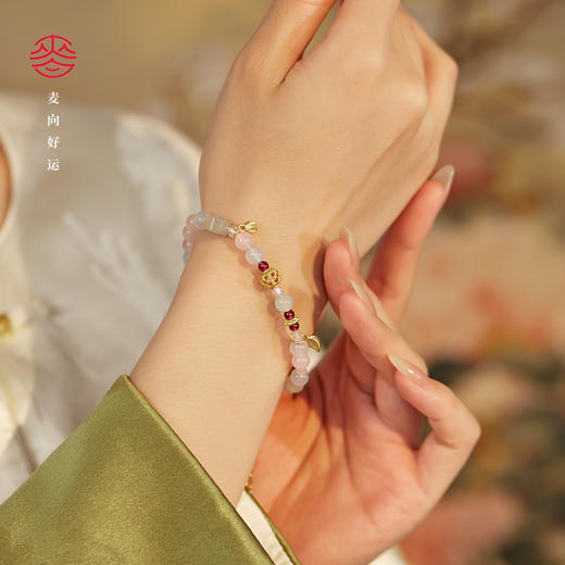 麦玲玲x灵机生活馆【涟漪】手链 万事如意， 商品图3