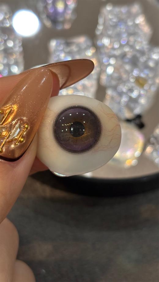 Aimilens 暗夜蔷薇 半年抛 两片 14.5mm 参考着色 13.8mm 基弧 8.6 含水 38% 新锐国货 商品图4