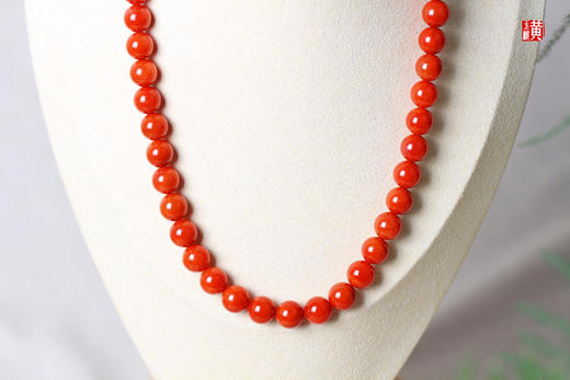 【静好】南红项链  珠径：9.5mm 商品图4