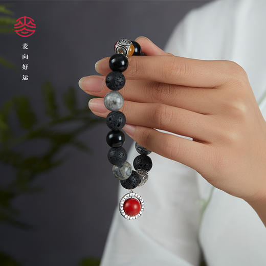 麦玲玲x灵机生活馆【磨砺】手串勇敢自信 商品图4