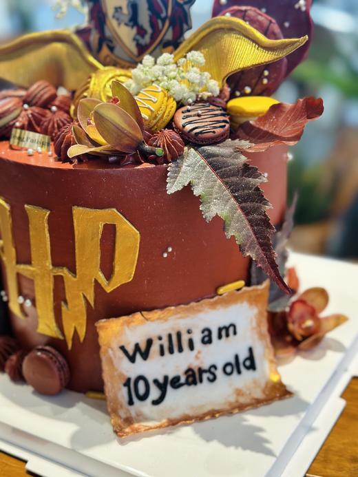 哈利波特-格兰芬多学院·奶油霜翻糖蛋糕（款式复杂，提前两天预定） 商品图2