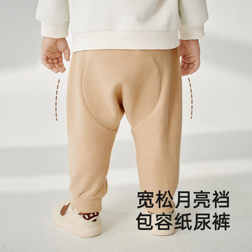 英氏儿童套装春秋季男童长袖卫衣裤子套装休闲2025新款宝宝衣服 商品图3