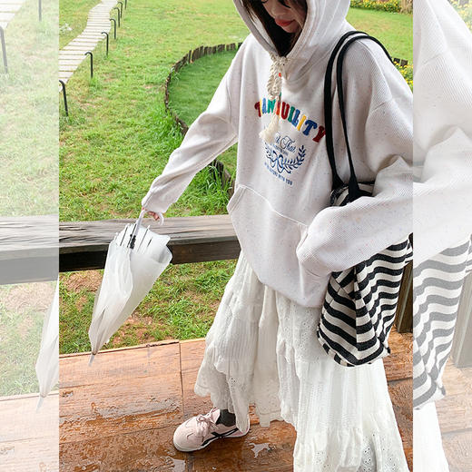 <曾小咸推荐>现货秒杀 ！微信超特价！彩色字母连帽卫衣 日常218.88 立减118.89 秒杀99.99！！ 商品图1