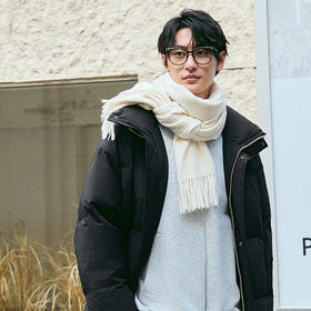 棉仓357815014-宽松版50D无胆防绒立领超长款木拉羽绒服