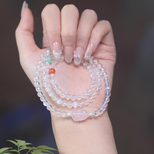【宫里手串】白月光多圈手串5mm MY 商品图3