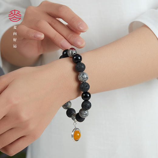 麦玲玲x灵机生活馆【磨砺】手串勇敢自信 商品图3