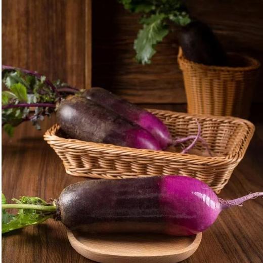 李家一亩田&冰激凌水果萝卜，白绿紫三色，脆甜爽口，水分足，嘎嘣脆，无辛辣 比水果还好吃的萝卜  净重4斤送1斤（实发净5斤） 商品图4