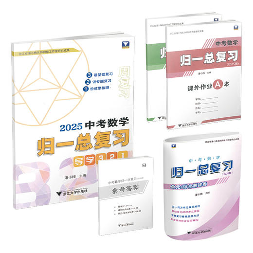 中考数学归一总复习（2025版） 商品图0