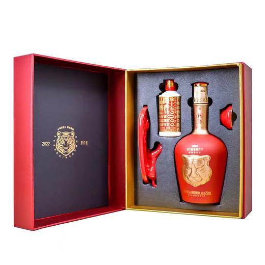 53° 珍酒珍十五壬寅虎年 酱香型白酒 500ml+100ml礼盒装 商品图4