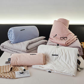 自然醒玛莎-全棉80贡缎大豆被99%大豆+黄棉被子A类加厚保暖冬被春秋棉被芯四季通用被褥FM