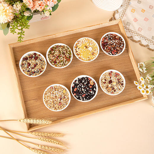 「1箱7袋装！七日杂粮粥」杂粮粥100g*7袋八宝粥五谷杂粮腊八粥粗粮早餐粥粮油米面 商品图2