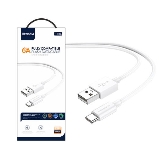 声顿T12C  1.3米苹果15  16数据线 高品质 商品图0