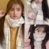 【暖意融融，点亮冬日】新品JK围巾，百搭甜美的新款围巾，格子花纹给人髙级感，冬季必备保暖之选。特别适合女性学生搭配，让你在校园中更具魅力。学生必备，女性必买！ 商品缩略图12
