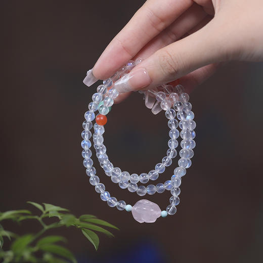 【宫里手串】白月光多圈手串5mm MY 商品图0