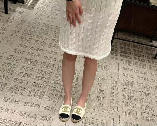 香奈儿25A渔夫鞋万年经典系列织物与皮料的完美结合（HC） 商品图8