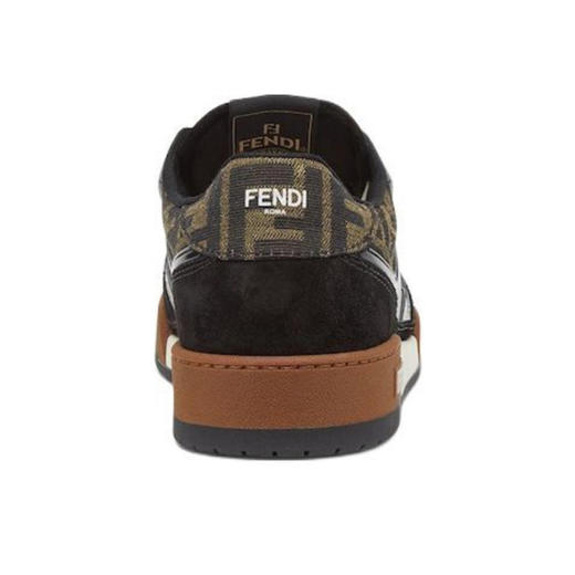 FENDI芬迪 Match 小牛皮 圆头系带 低帮 板鞋（HC） 商品图9