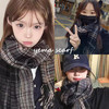 【暖意融融，点亮冬日】新品JK围巾，百搭甜美的新款围巾，格子花纹给人髙级感，冬季必备保暖之选。特别适合女性学生搭配，让你在校园中更具魅力。学生必备，女性必买！ 商品缩略图14