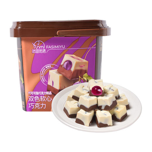 【颗颗浓醇 ，细腻回甘，全家齐分享】双色软心巧克力松露 婚庆结婚喜糖 年货送礼零食桶装158g 独立包装 四种口味 双重口感 纵享丝滑-QQ 商品图7
