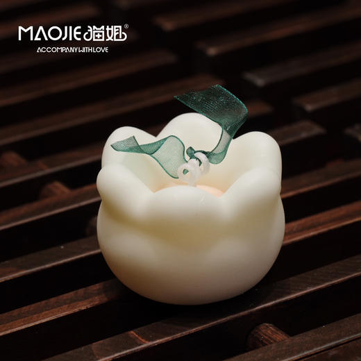 简约花花蜡烛 商品图0