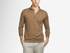 Sease - Polo Neck F18 - Nut Brown - 男装 - 针织衫 - 深棕色 商品缩略图3