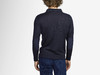 Sease - Polo Neck F18 - Navy Blue - 男装 - 针织衫 - 海军蓝 商品缩略图4