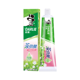 190g好来茶倍健茉莉白茶味牙膏