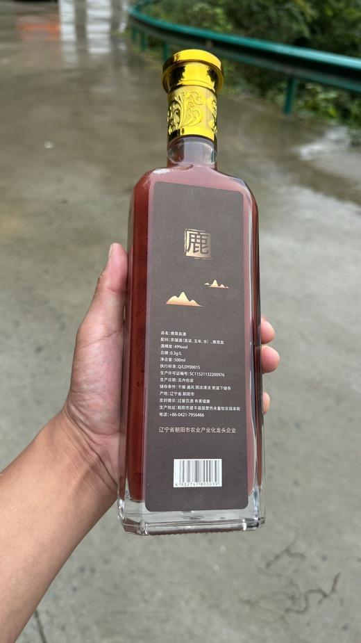 【鹿茸血养生酒  每瓶500ml ——左手寸脉不足，平时懒气少言，提不起精神，无名指和小手指甲没有月牙！仅少量内部供应！】 商品图3