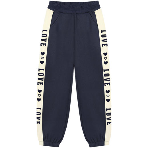 贝田2024新款女童裤子春秋款洋气时髦儿童秋装运动裤秋季炸街卫裤 商品图4