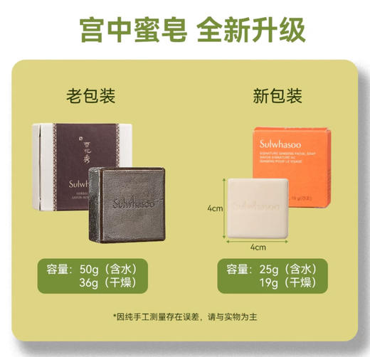 新版 雪花秀宫中蜜皂-25g 商品图2