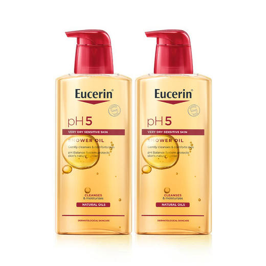 MM 山姆 优色林Eucerin进口 护理沐浴油 400ml*2 商品图1