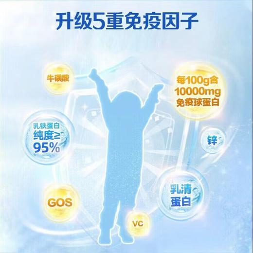 纽瑞优免疫版plus乳铁蛋白调制乳粉180g 商品图3